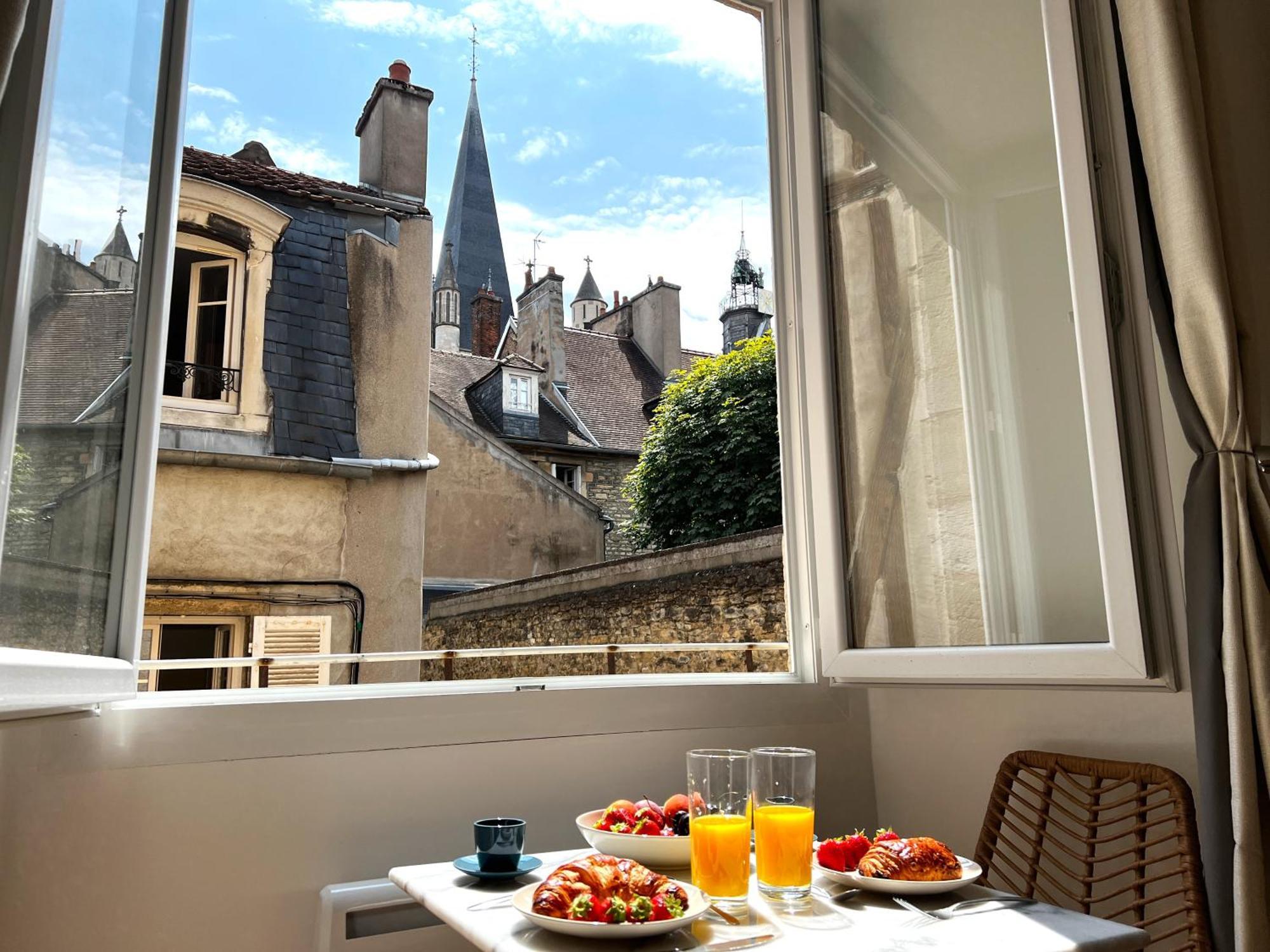 Appartamento Le Petit Palais Notre Dame - Heart Of Dijon - With Ac Esterno foto